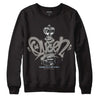 Jordan 11 Retro Cool Grey DopeSkill Sweatshirt Queen Chess Graphic Streetwear - Black