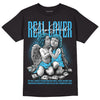 University Blue 13s DopeSkill T-Shirt Real Lover Graphic - Black 