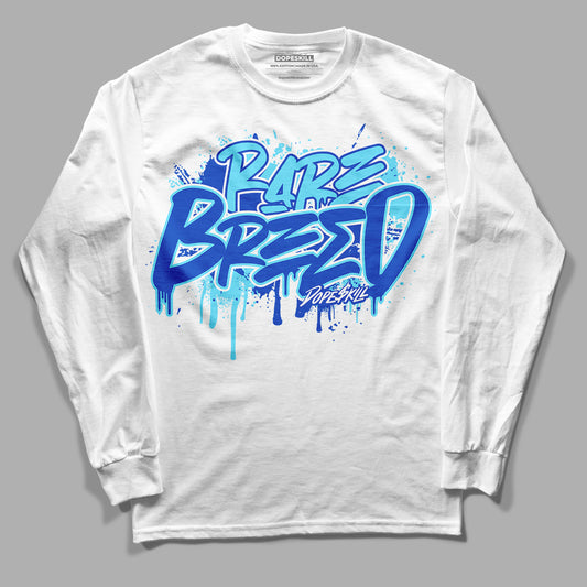 SB Dunk Argon DopeSkill Long Sleeve T-Shirt Rare Breed Graphic - White 