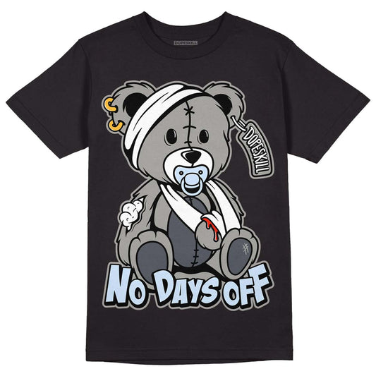 Jordan 6 Retro Cool Grey DopeSkill T-Shirt Hurt Bear Graphic Streetwear - Black
