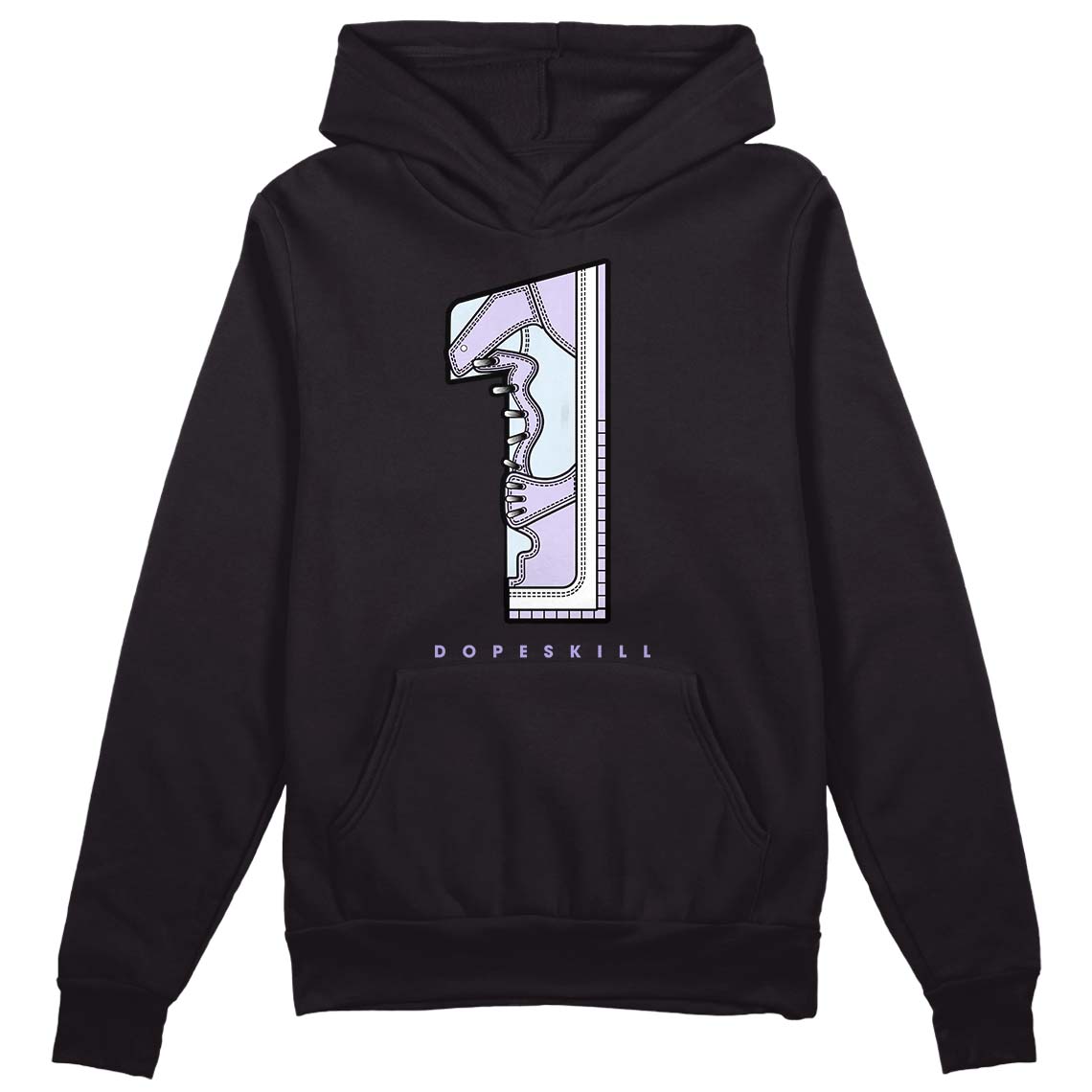 Easter Dunk Low DopeSkill Hoodie Sweatshirt No.1 Graphic - Black