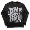 Jordan 11 Retro Low Cement Grey DopeSkill Long Sleeve T-Shirt Drip Too Hard Graphic Streetwear - Black