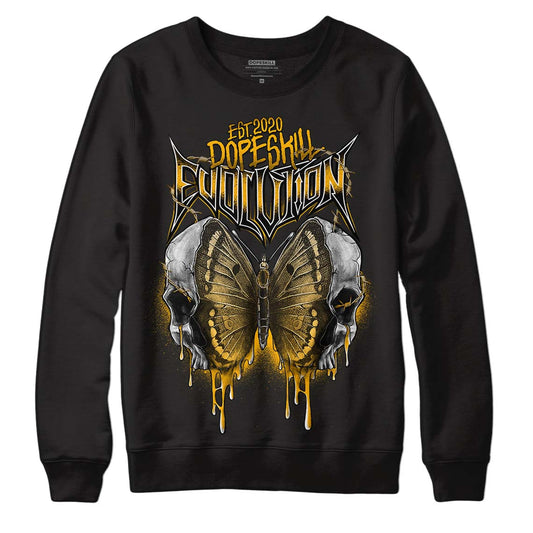 Goldenrod Dunk DopeSkill Sweatshirt DopeSkill Evolution Graphic - Black 