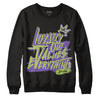 Canyon Purple 4s DopeSkill Sweatshirt LOVE Graphicv - Black 