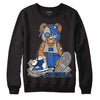 True Blue 1s DopeSkill Sweatshirt Greatest Graphic - Black