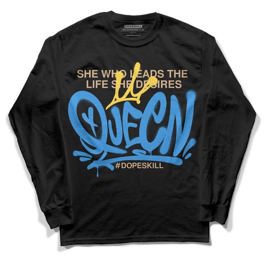 SB Dunk Low Homer DopeSkill Long Sleeve T-Shirt Queen Graphic - Black