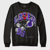 Dark Concord 5s Retro DopeSkill Sweatshirt Loser Lover Graphic