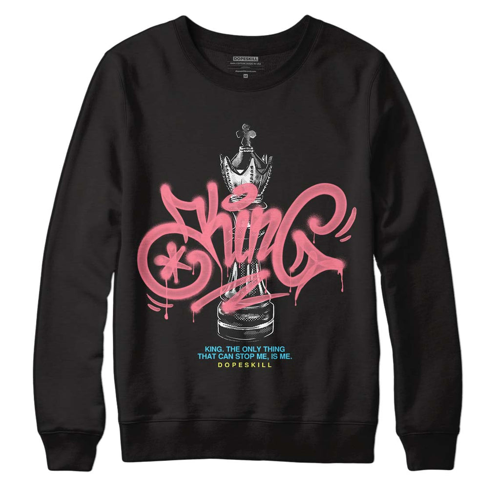 Dunk Low Candy Easter DopeSkill Sweatshirt King Chess Graphic Streetwear - Black