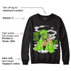 Neon Green Collection DopeSkill Sweatshirt Money Is The Motive Graphic