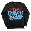 Travis Scott x Jordan 4 Retro 'Cactus Jack' DopeSkill Long Sleeve T-Shirt Queen Graphic Streetwear - Black 