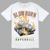 Safari Dunk Low DopeSkill T-Shirt Slow Burn Graphic - White 