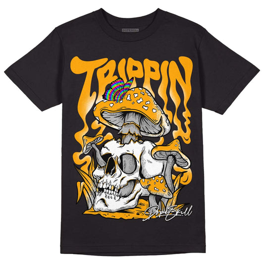 Black Taxi 12s DopeSkill T-Shirt Trippin Graphic - Black 