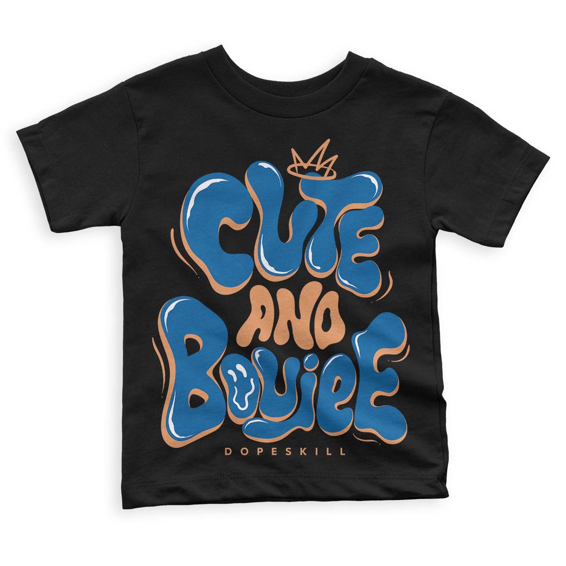 Jordan 3 Retro Wizards DopeSkill Toddler Kids T-shirt Cute and Boujee Graphic Streetwear - Black