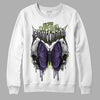 Canyon Purple 4s DopeSkill Sweatshirt DopeSkill Evolution Graphic - White 