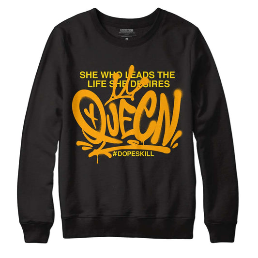 Black Taxi 12s DopeSkill Sweatshirt Queen Graphic - Black 