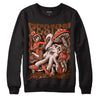 Desert Elephant 3s DopeSkill Sweatshirt Resist Graphic - Black