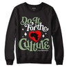 Jordan 4 Retro “Seafoam” DopeSkill Sweatshirt Do It For The Culture Graphic Streetwear - Black