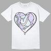 Easter Dunk Low DopeSkill T-Shirt Heart Jordan Graphic - White 