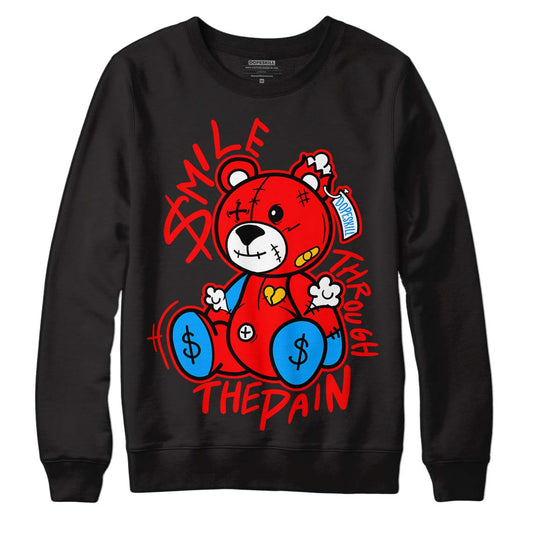 Fruity Pebbles Dunks DopeSkill Sweatshirt BEAN Graphic - Black