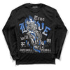 True Blue 1s DopeSkill Long Sleeve T-Shirt True Love Will Kill You Graphic - Black