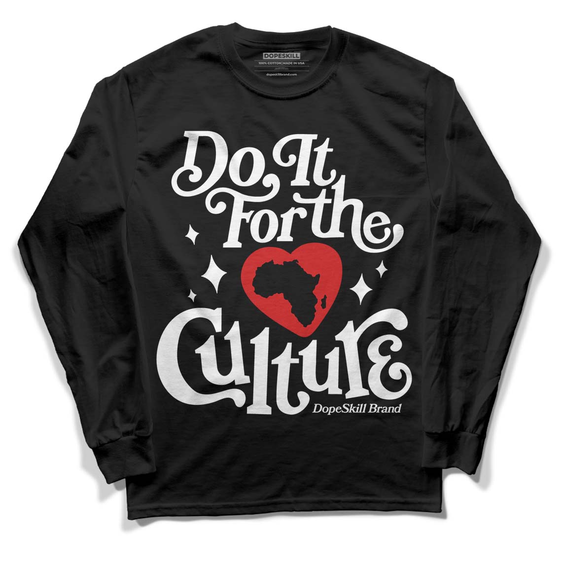 Dunk Low Panda White Black DopeSkill Long Sleeve T-Shirt Do It For The Culture Graphic Streetwear - Black