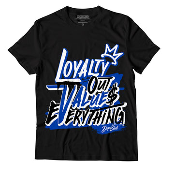AJ 5 Racer Blue DopeSkill T-Shirt LOVE Graphic