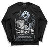 Black Metallic Chrome 6s DopeSkill Long Sleeve T-Shirt Show Me The Money Graphic - Black