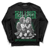 Jordan 3 WMNS “Lucky Green” DopeSkill Long Sleeve T-Shirt Real Lover Graphic Streetwear - Black