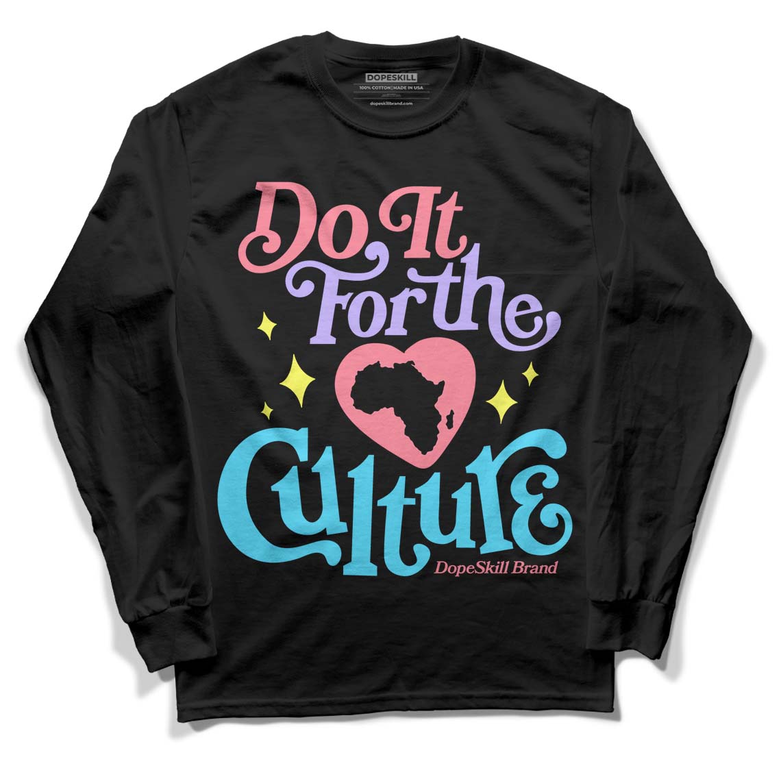 Dunk Low Candy Easter DopeSkill Long Sleeve T-Shirt Do It For The Culture Graphic Streetwear - Black