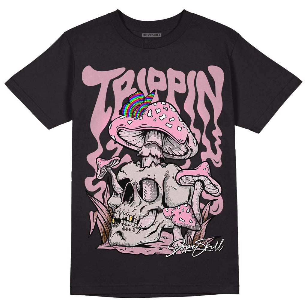 Dunk Low Teddy Bear Pink DopeSkill T-Shirt Trippin Graphic - Black 