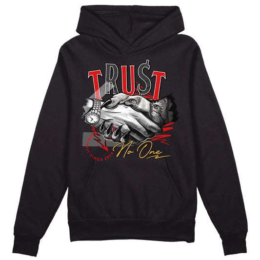 Dunk Low Gym Red DopeSkill Hoodie Sweatshirt Trust No One Graphic - Black 