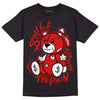 Jordan 12 Retro ‘Gym Red’ DopeSkill T-Shirt BEAN Graphic Streetwear - Black