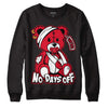 Lost & Found 1s DopeSkill Sweatshirt Hurt Bear Graphic - Black