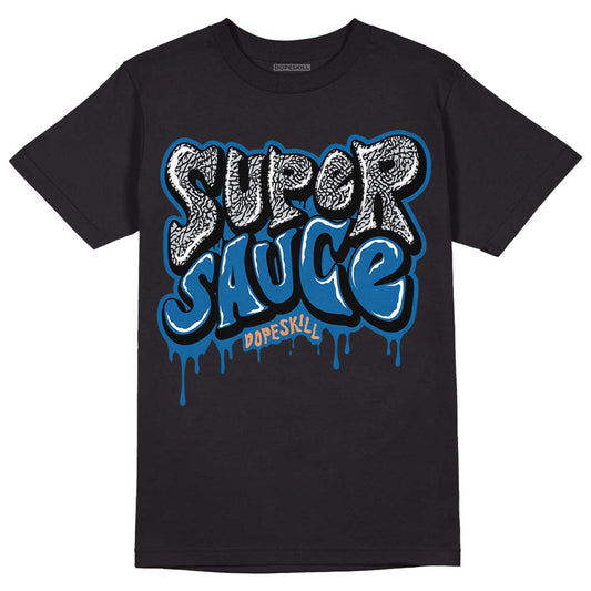 Jordan 3 Retro Wizards DopeSkill T-Shirt Super Sauce Graphic Streetwear - Black