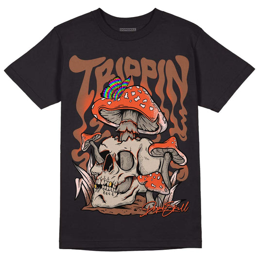 Desert Elephant 3s DopeSkill T-Shirt Trippin Graphic - Black