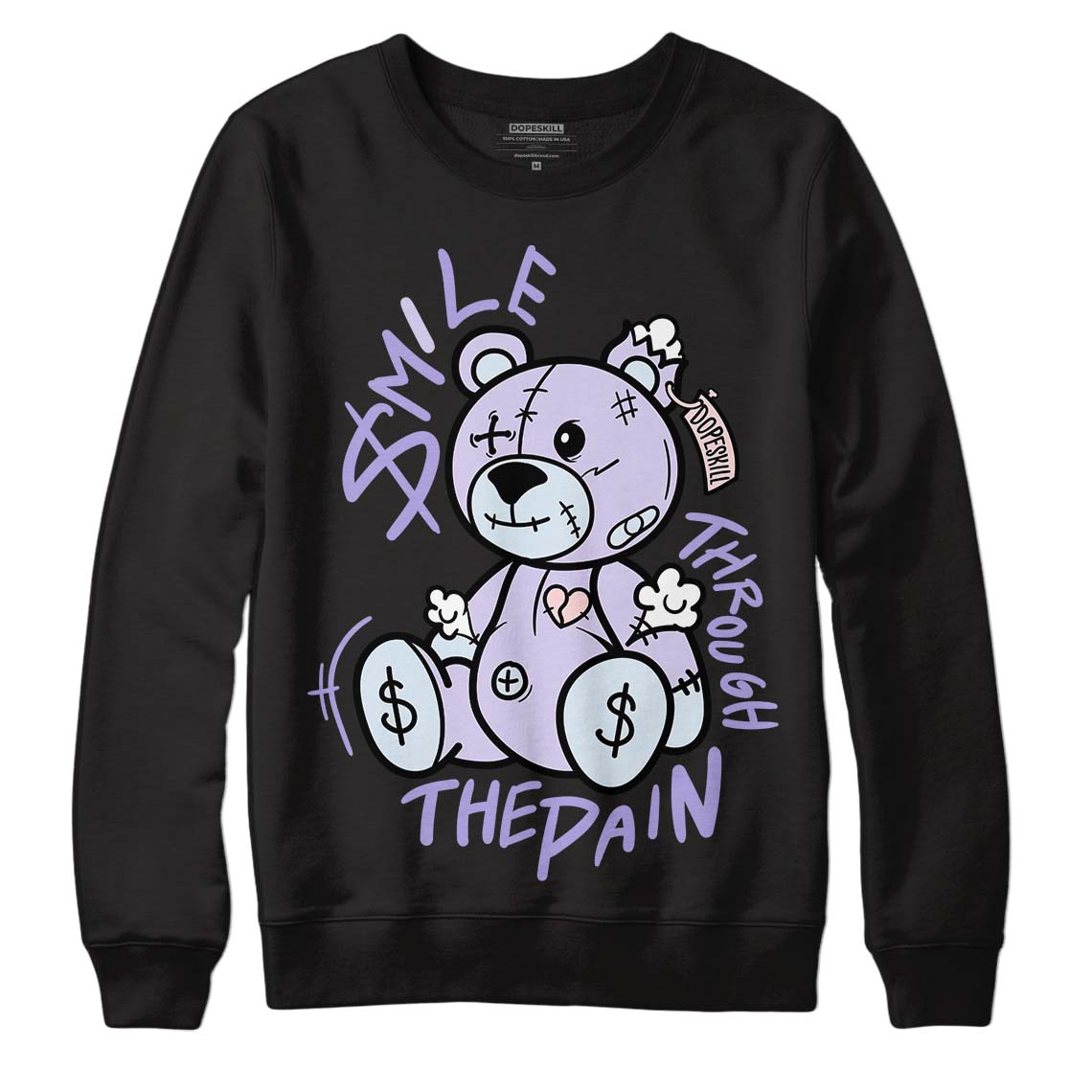 Easter Dunk Low DopeSkill Sweatshirt BEAN Graphic - Black