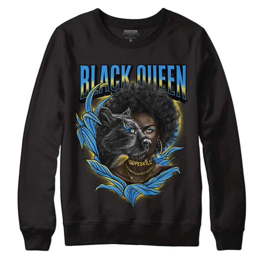 SB Dunk Low Homer DopeSkill Sweatshirt New Black Queen Graphic - Black 