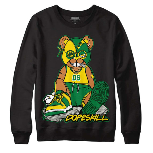 Dunk Low Reverse Brazil DopeSkill Sweatshirt Greatest Graphic - Black