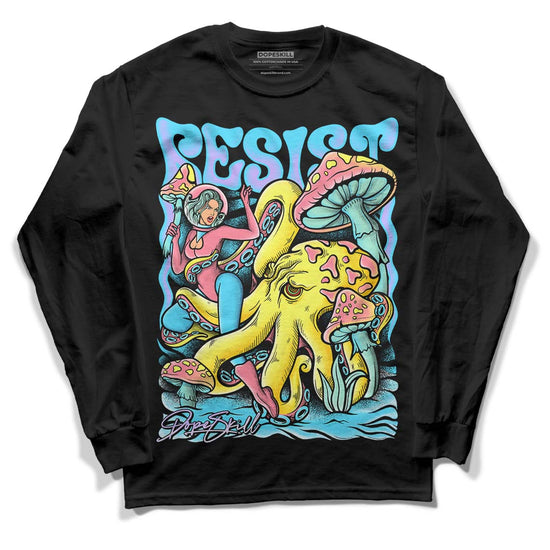 Candy Easter Dunk Low DopeSkill Long Sleeve T-Shirt Resist Graphic - Black