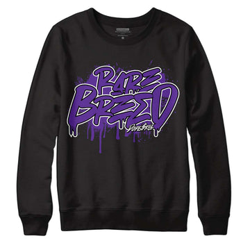 PURPLE Collection DopeSkill Sweatshirt Rare Breed Graphic - Black