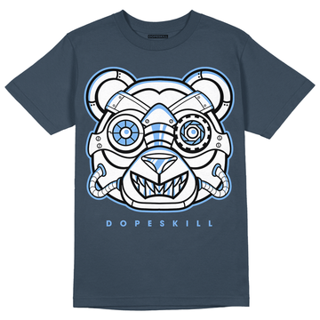 Jordan 6 Midnight Navy DopeSkill T-shirt Robo Bear Graphic