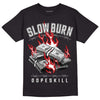 Playoffs 13s DopeSkill T-Shirt Slow Burn Graphic - Black