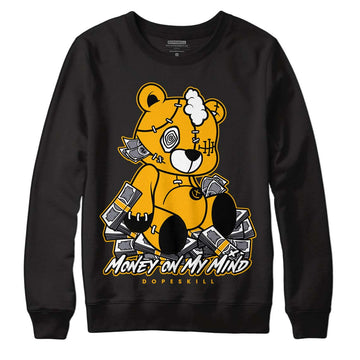 Goldenrod Dunk DopeSkill Sweatshirt MOMM Bear Graphic - Black 