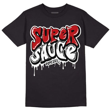 Playoffs 13s DopeSkill T-Shirt Super Sauce Graphic - Black