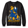 Dunk Blue Jay and University Gold DopeSkill Sweatshirt MOMM Bear Graphic Streetwear - Black