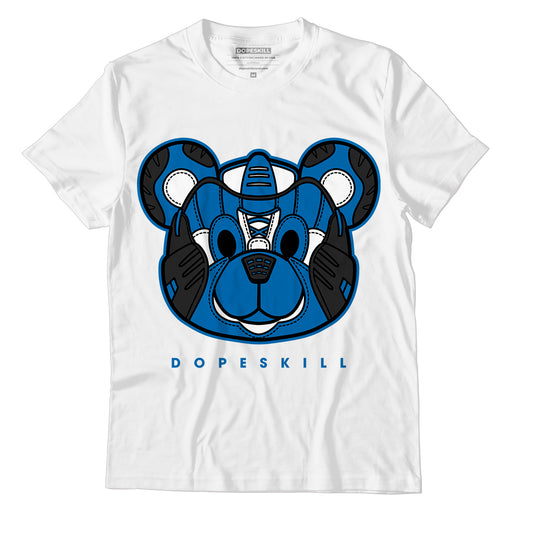 AJ 1 Dark Marina Blue DopeSkill T-Shirt SNK Bear Graphic