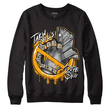 Black Taxi 12s DopeSkill Sweatshirt Takin No L's Graphic - Black 