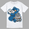 Jordan 3 Retro Wizards DopeSkill T-Shirt Bear Steals Sneaker Graphic Streetwear - White