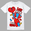 Fruity Pebbles Dunks DopeSkill T-Shirt Love Sick Graphic - White