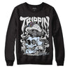 Black Metallic Chrome 6s DopeSkill Sweatshirt Trippin Graphic - Black